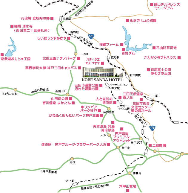 一年を通じておすすめの地図